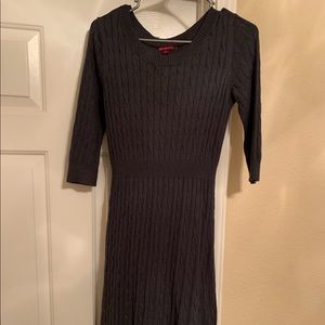 Never worn gray sweater dress